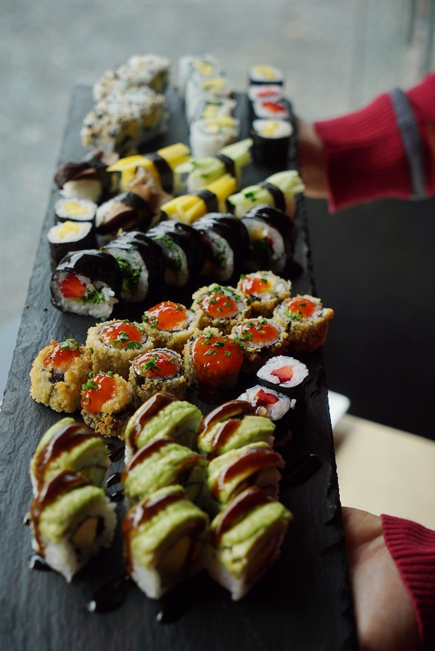 Sushi Vegetarier oder Vegan