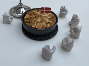 Dänischer Apfelkuchen ist ein uralter aber dennoch moderner Kuchen