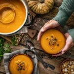 Pumpkin Soup ist die die amerikanische Alternative zur Kürbissuppe