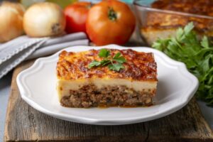 Moussaka ist eine der Lieblingsspeisen in Griechenland