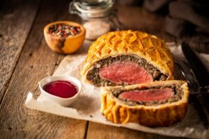 Filet Wellington gehört zur gehobenen Klasse der Zubereitung von Rinderfilets