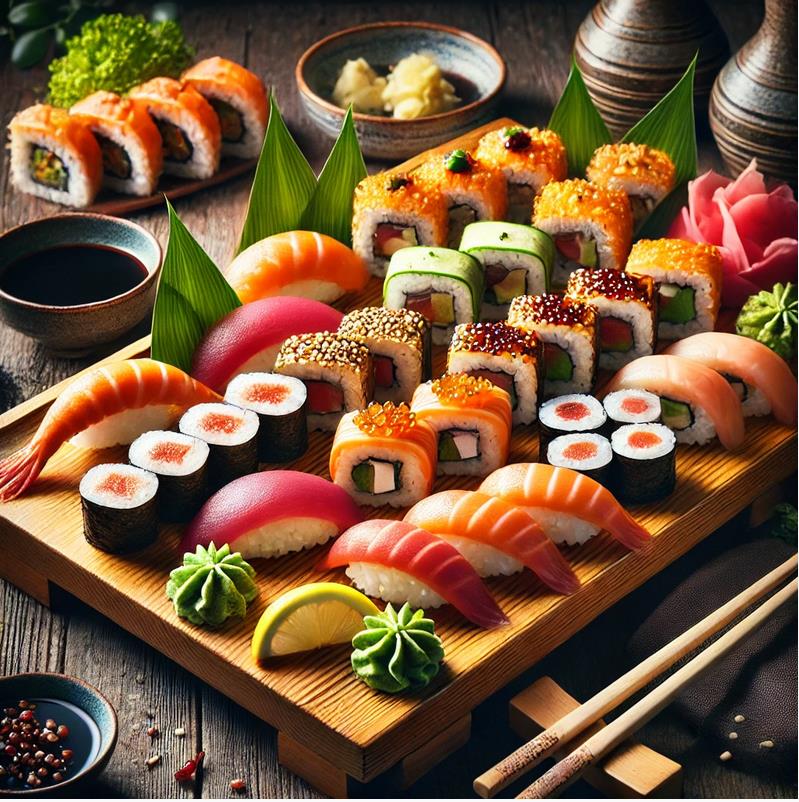 Klassiker der Sushi-Küche