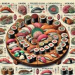 Regionale Sushi-Variationen in Japan