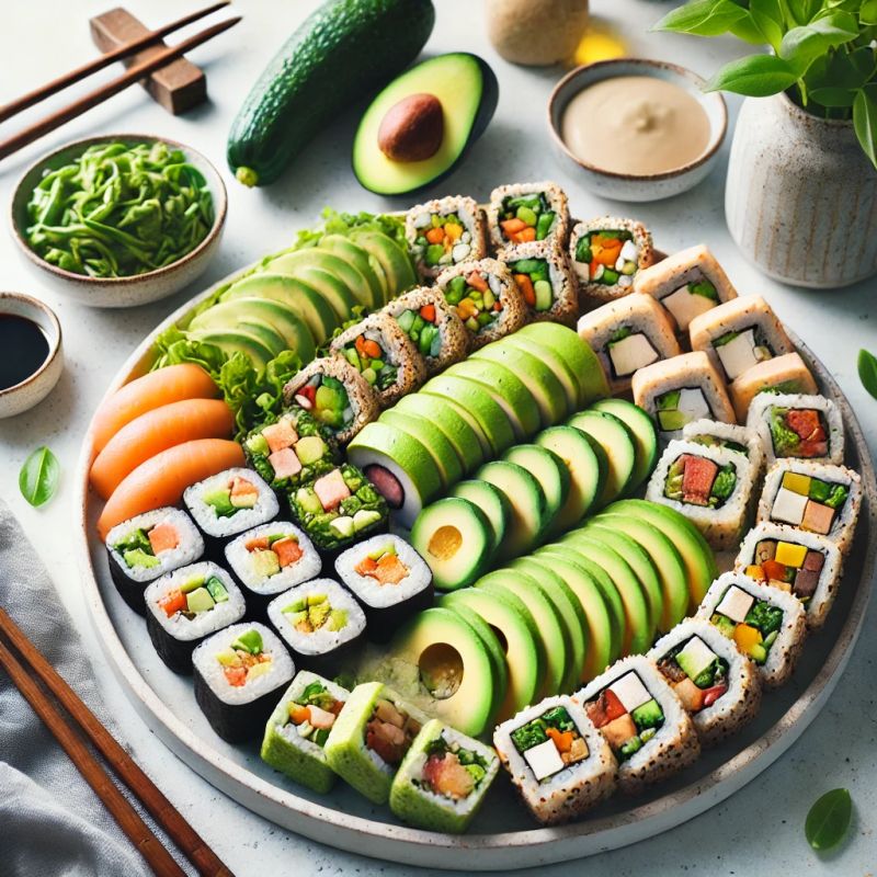 Sushi - Vegetarische und vegane Sushi-Alternativen