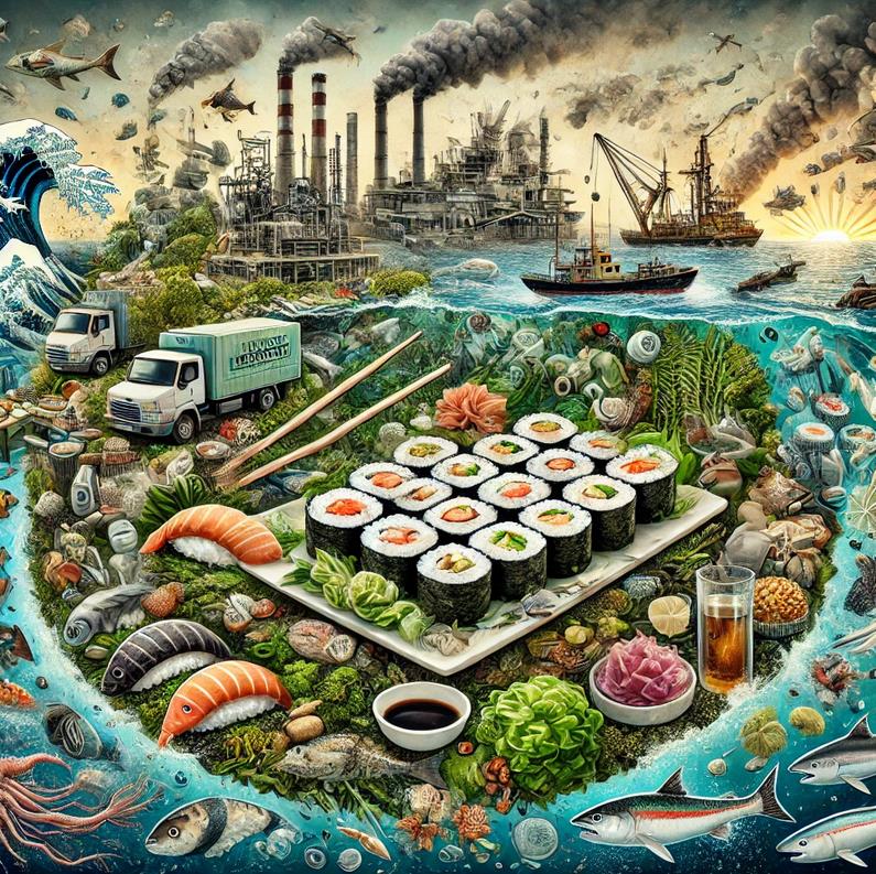 Umwelteinflüsse der Sushi-Industrie