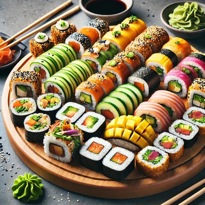 Veganes und vegetarisches Sushi