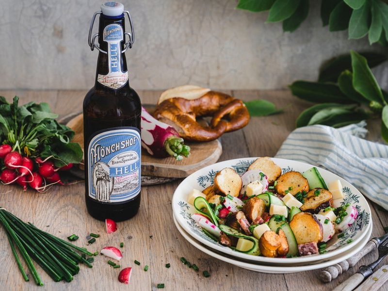 Bayerischer Brotsalat Bayerischer Brotsalat